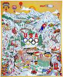 Fazzino Art Fazzino Art Olympic Games, 2002 - Salt Lake City (BZ)
